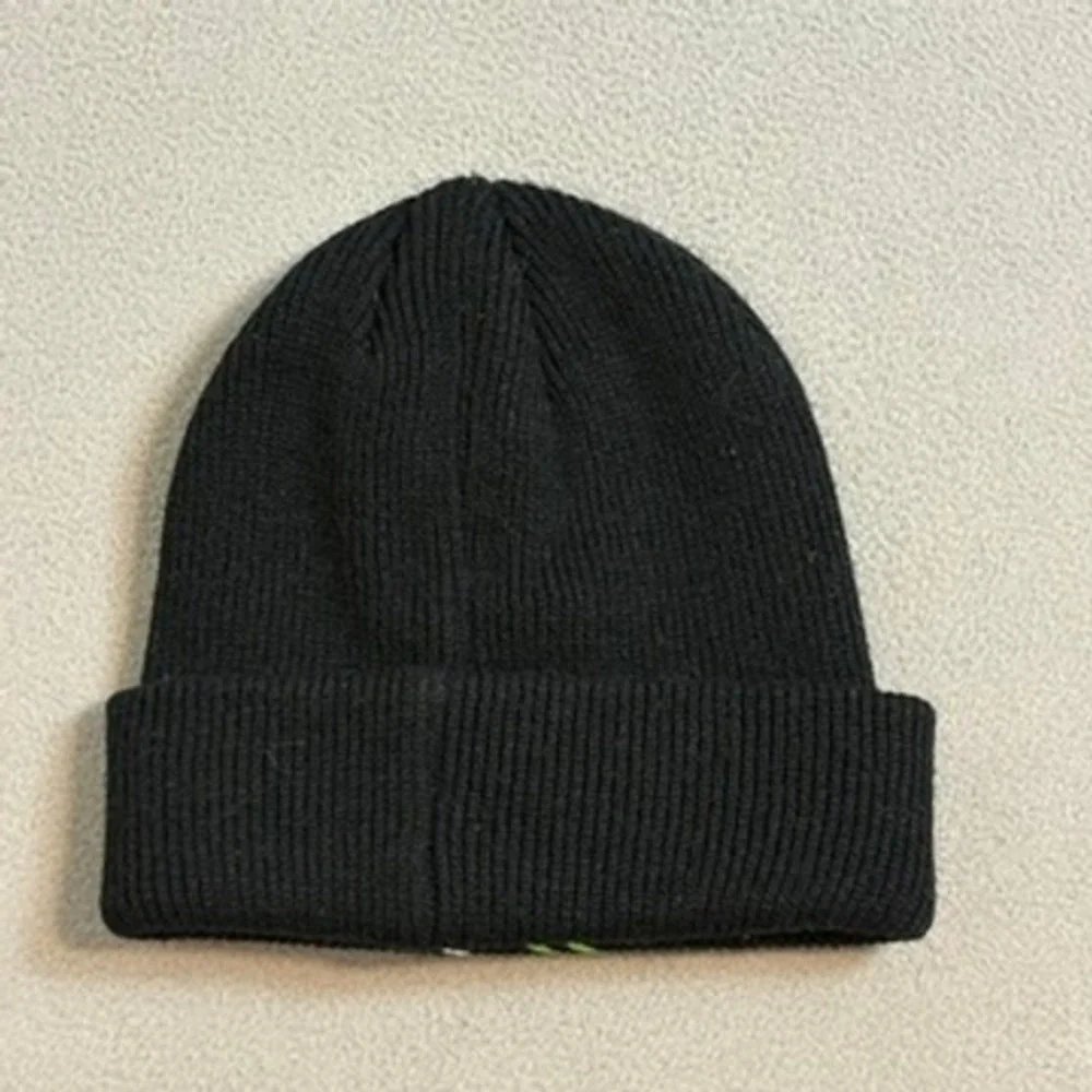 Monster Energy Supercross Beanie Hat Feld Motor Sports Black Cuffed Ribbed Knit